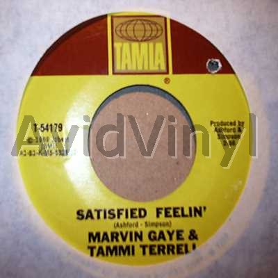 Marvin Gaye And Tammi Terrell Satisfied+Feelin'+/+Good+Lovin'+Ain't+Easy+To+Come+By 45RPM