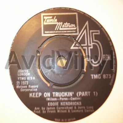 EDDIE KENDRICKS - Keep On Truckin' / Pt2