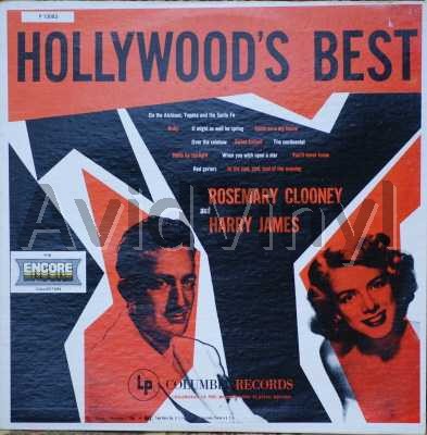 ROSEMARY CLOONEY & HARRY JAMES - Hollywood's Best Album