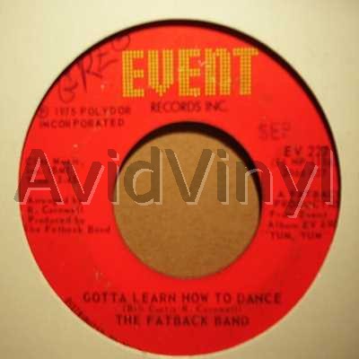 Fatback Band Gotta Learn To Dance / Do The Bus Stop 45RPM