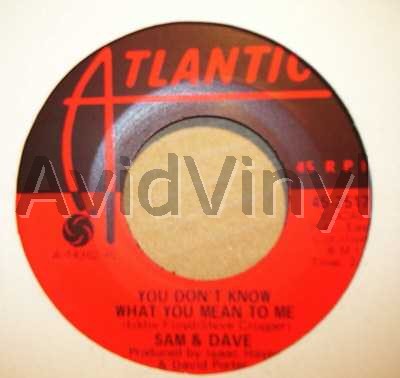 SAM & DAVE - You Don't Know What You Mean To Me / This Is Your World CD