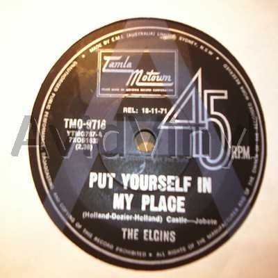 ELGINS - Put Yourself In My Place / It's Gonna Be Hard Times Album