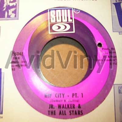 J R Walker And The All Stars Hip+City+Pt1+/+Pt11 45RPM