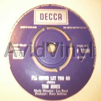 Tom Jones - I'll Never Let You Go / Funny Familiar Forgotten Feelings