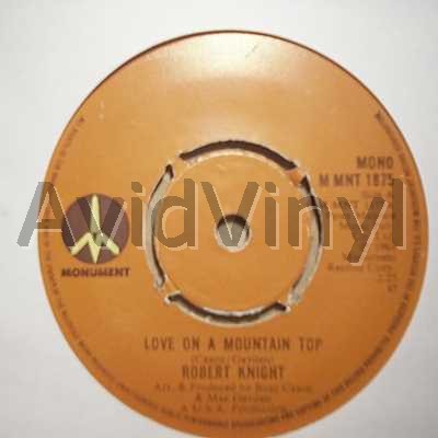 Robert Knight Love+On+A+Mountain+Top+/+Power+Of+Love 45RPM