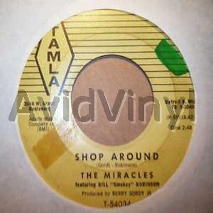 Miracles Shop+Around+/+Who's+Lovin+You 45RPM