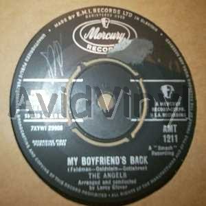 Angels My+Boyfriends+Back+/+Now 45RPM