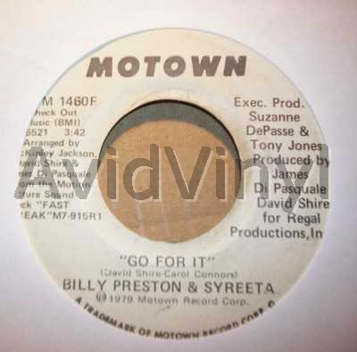 BILLY PRESTON & SYREETA - Go For It / Same