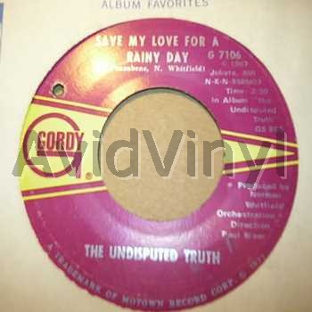Save My Love For A Rainy Day listings