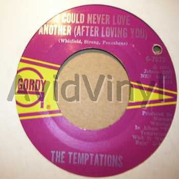 Temptations I+Could+Never+Love+Another+/+Gonna+Give+Her+All+The+Love+I'Ve+Got 45RPM