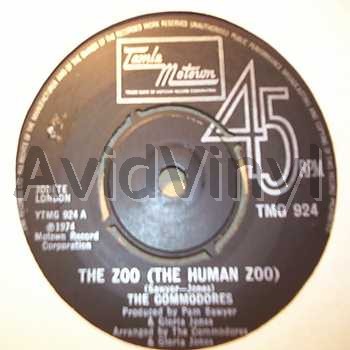 COMMODORES - Zoo / I'm Looking For Love Record