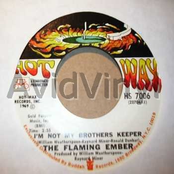 Flaming Embers I'm+Not+My+Brothers+Keeper+/+Deserted+Village 45RPM