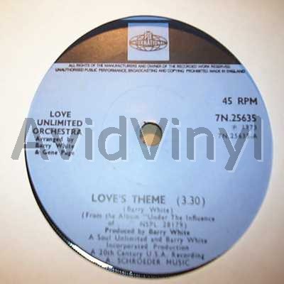 Love's Theme / Sweet Moments - LOVE UNLIMITED ORCHESTRA