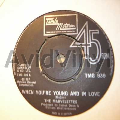 Marvelettes When+Your+Young+And+In+Love+/+The+Day+You+Take+One 45RPM