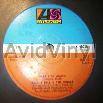 ARCHIE BELL & THE DRELLS - Here I Go Again / A World Without Music