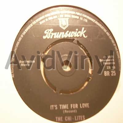 Chi-Lites It's+Time+For+Love+/+Coldest+Days+Of+My+Life 45RPM
