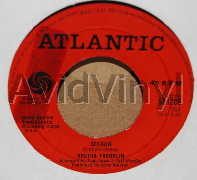 See Saw / I Say A Little Prayer - ARETHA FRANKLIN