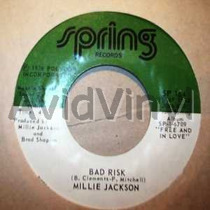 Millie Jackson Bad+Risk+/+There+You+Are 45RPM