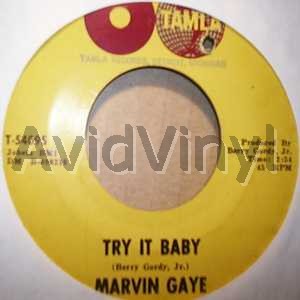 Marvin Gaye Try+It+Baby+/+If+My+Heart+Could+Sing 45RPM