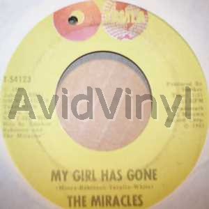 Miracles My+Girl+Has+Gone+/+Since+You+Won+My+Heart 45RPM