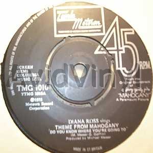 DIANA ROSS - Do You Know Where Your Going To / No Ones Gonna Be A Fool Forever