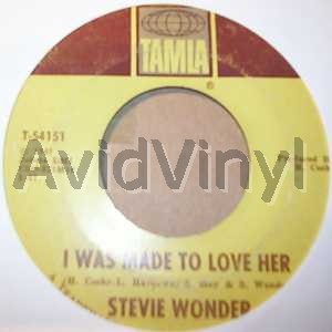 STEVIE WONDER - I Was Made To Love Her / Hold Me
