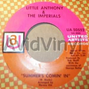 LITTLE ANTHONY & THE IMPERIALS - Summer's Comin' In / Out Of Sight Oout Of Mind