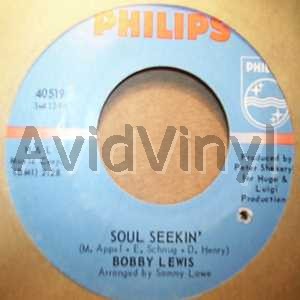 BOBBY LEWIS - Soul Seekin / Give Me Your Yesterdays