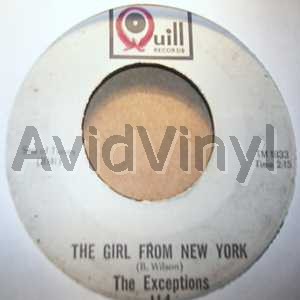 Exceptions Girl From New York City / As Far As I Can See 45RPM