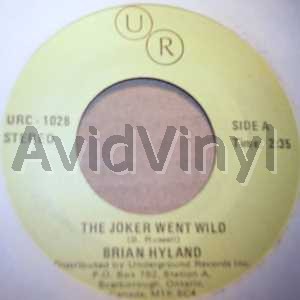 Brian Hyland / Bobby Harris Joker+Went+Wild+/+Mr+Success 45RPM