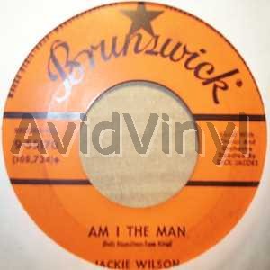 Am I The Man / Alone At Last - JACKIE WILSON