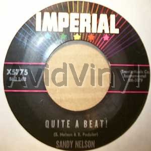 Sandy Nelson Quite+A+Beat+/+Let+There+Be+Drums 45RPM