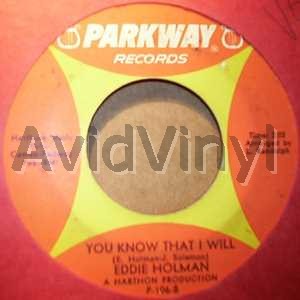 EDDIE HOLMAN - You Know That I Will / Am I A Loser