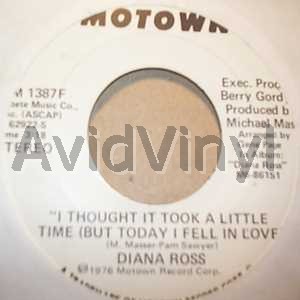 DIANA ROSS - I Though Ti Took A Little Time / Same