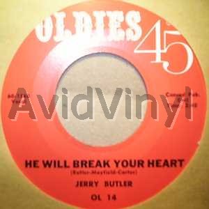 JERRY BUTLER - He Will Break Your Heart / Thanks To You