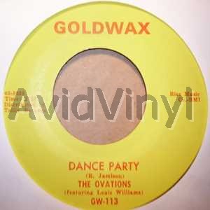 Ovations Dance Party / It'S Wonderful To Be In Love 45RPM