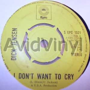Jensen,Dick I Don'T Want To Cry / Tamika 45RPM