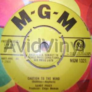 SANDY POSEY - Caution To The Wind / Born A Woman