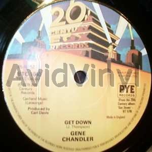 Gene Chandler Get+Down+/+Greatest+Love+Ever+Known 45RPM