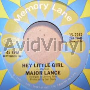 Major Lance - Hey Little Girl / Matador