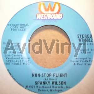 Wilson,Spanky Non Stop Flight / I Think I'M Gonna Cry 45RPM