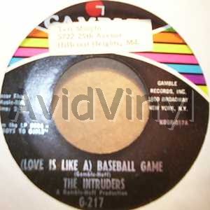 Intruders Baseball+Game+/+Friends+No+More 45RPM