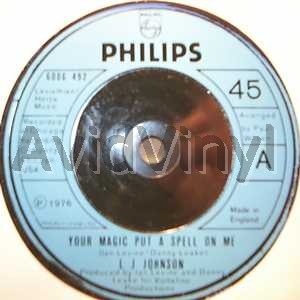 L J Johnson Your+Magic+Put+A+Spell+On+Me+/+Spellbound 45RPM