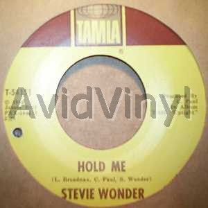 Stevie Wonder Hold Me / I Was Made To Love Her 45RPM