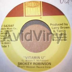 Smokey Robinson Vitamin+U+/+Holly 45RPM