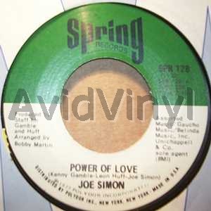 Joe Simon Power+Of+Love+/+The+Mirror+Don't+Lie 45RPM