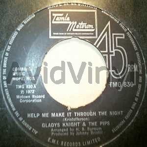 GLADYS KNIGHT & THE PIPS - Help Me Make It Through The Night / If You Gonna Leave