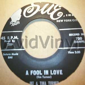 Ike And Tina Turner Fool In Love / The Way You Love Me 45RPM