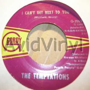 TEMPTATIONS - I Can't Get Next To You / Running Away