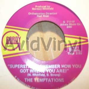 TEMPTATIONS - Superstar / Gonna Keep On Tryin Till I Win Your Love Album